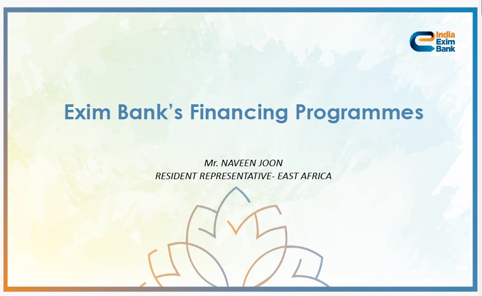 Exim Bank’s Financing Programmes