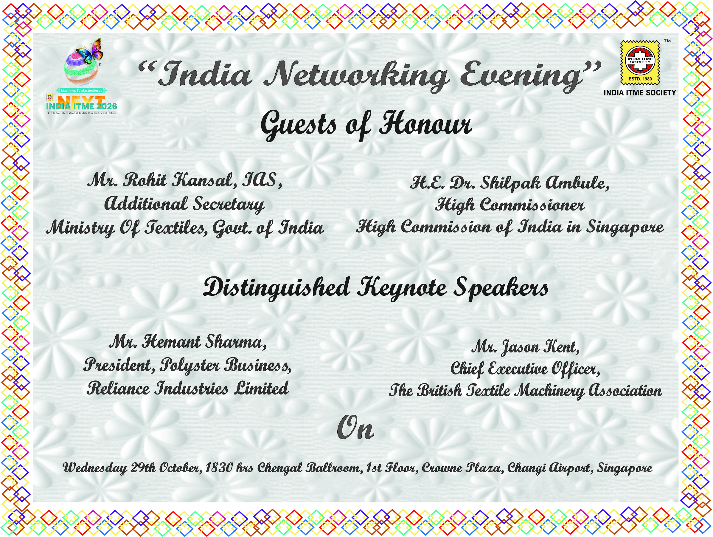 India Networking Evening 2025 – Singapore